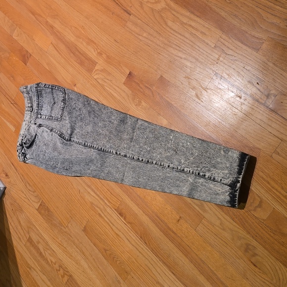 Vintage 1990s Women's Levi's 900 Series Black Stone Washed Denim Jeans-14 - Picture 4 of 7